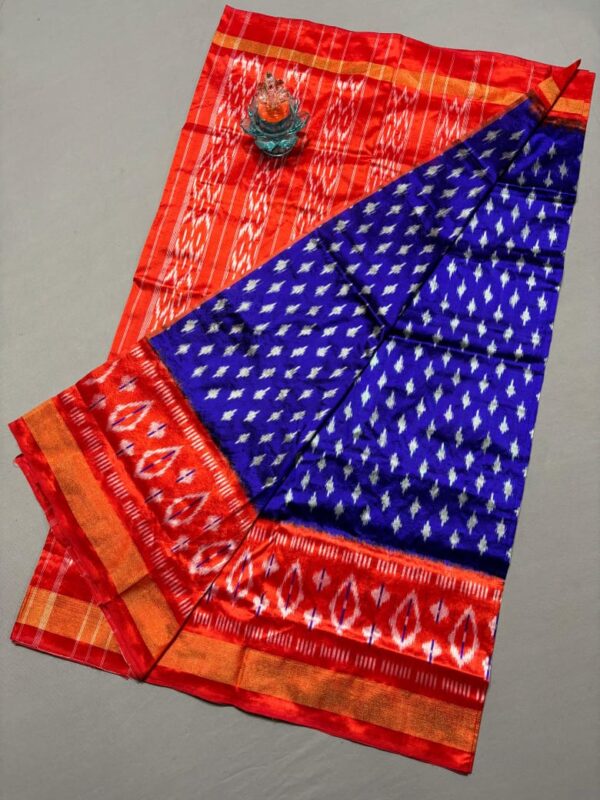 Ikkat pochampally silk sarees - Image 9