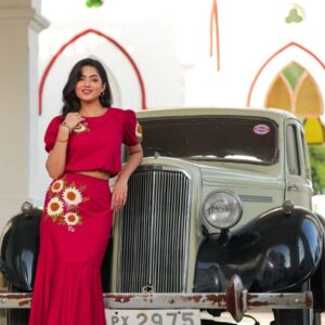 Red Paprika Crop Top