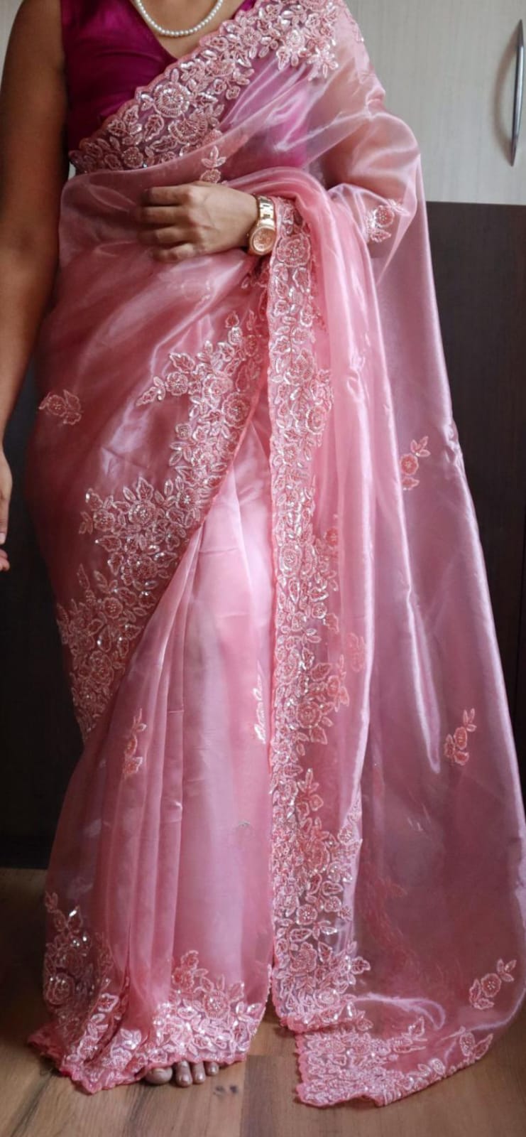 Special Organza pure silk saree 3 Special Organza pure silk saree - Image 3