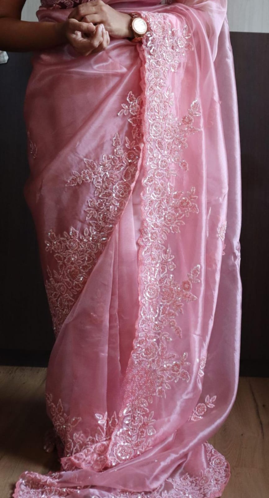 Special Organza pure silk saree 4 Special Organza pure silk saree - Image 4