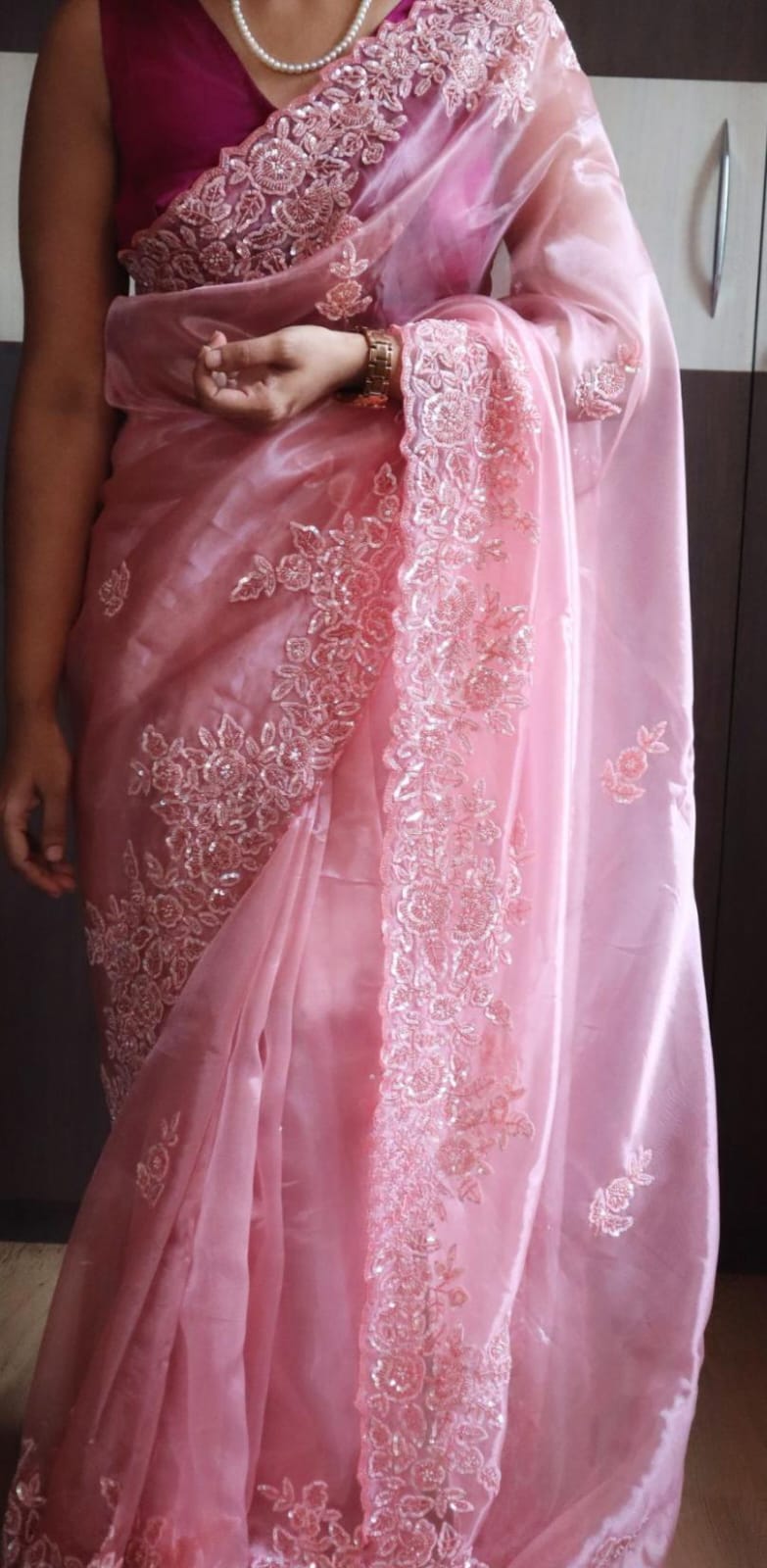 Special Organza pure silk saree 5 Special Organza pure silk saree - Image 5