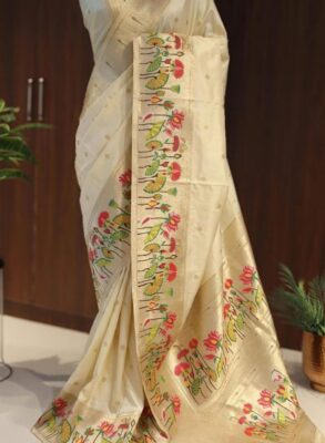 Beautiful Banarasi soft silk saree