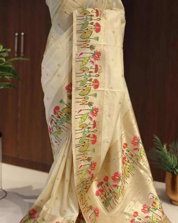 Beautiful Banarasi soft silk saree