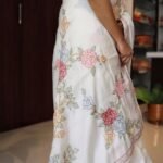 Party Wear Saree Collections – Eflina 13 Pure tussar silk sarees in silver zari