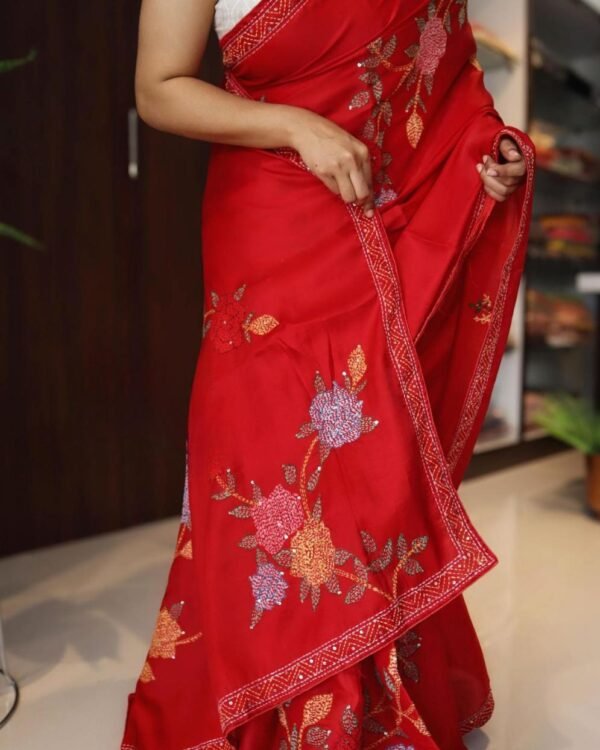 Pure tussar silk sarees in silver zari