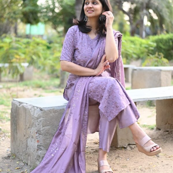 Kurta crape silk
