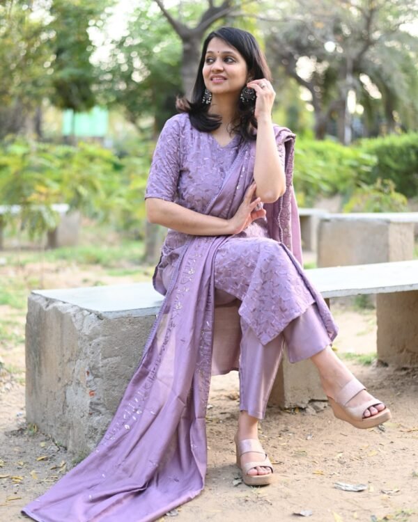Kurta crape silk