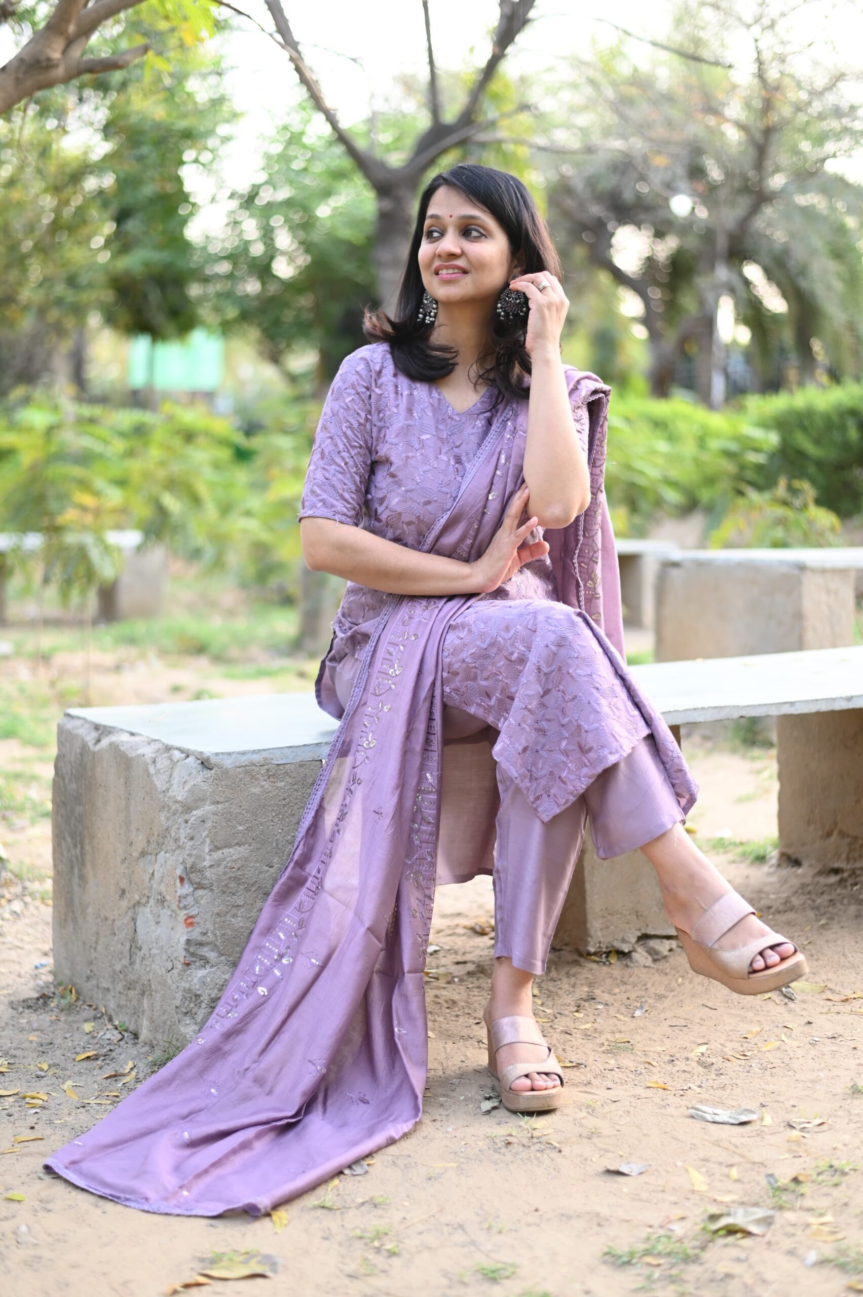 Kurta crape silk 1 Kurta crape silk