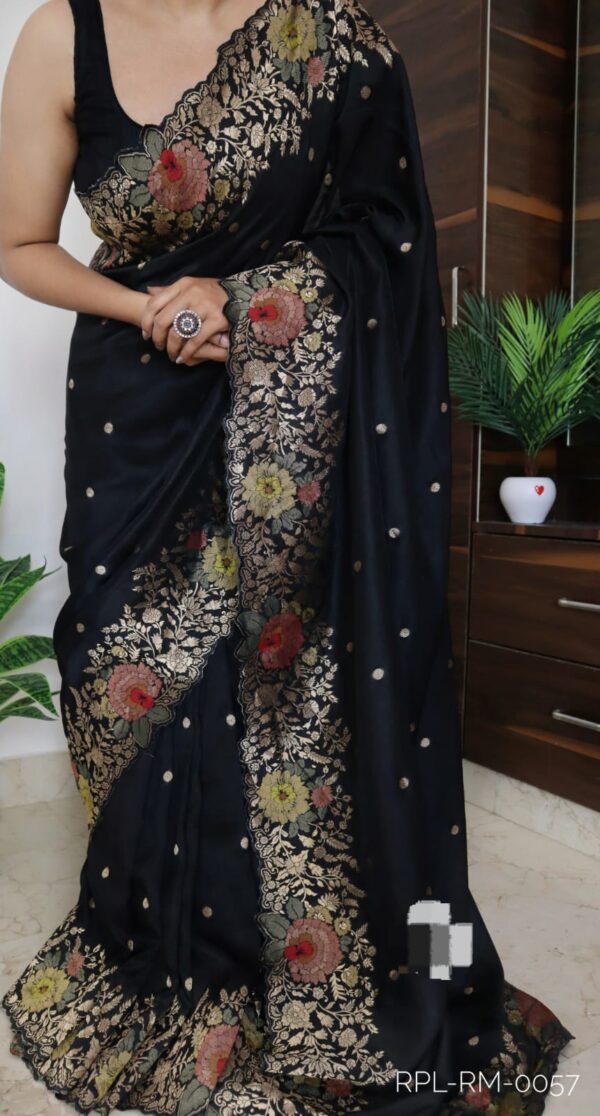 Pure Munga silk sarees - Image 18