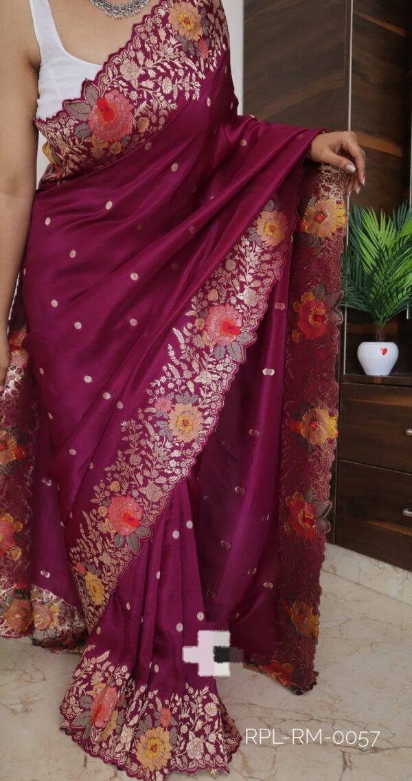 Pure Munga silk sarees - Image 15