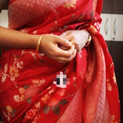 Pure moonga silk sarees