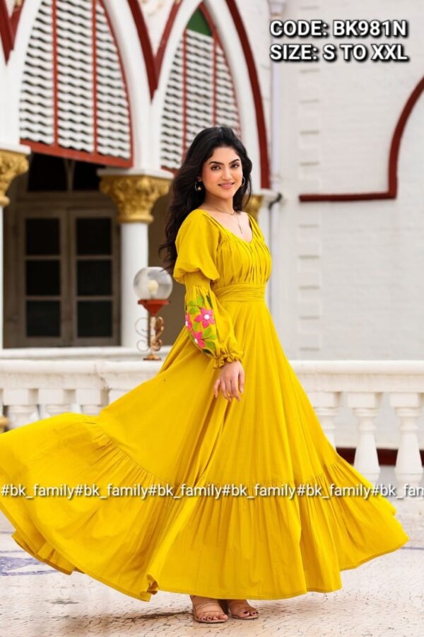 Warm Glow Maxi (Dress) in Yellow - Image 7