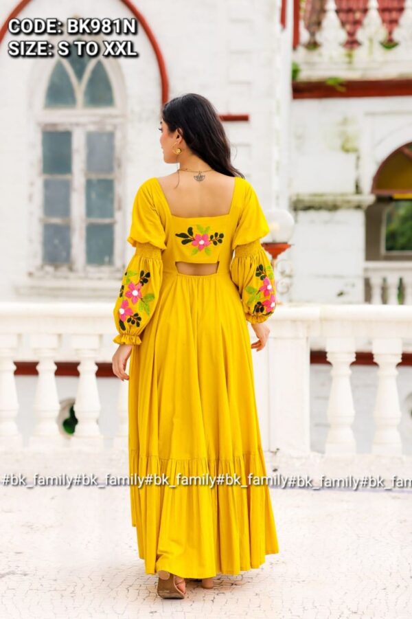 Warm Glow Maxi (Dress) in Yellow - Image 4