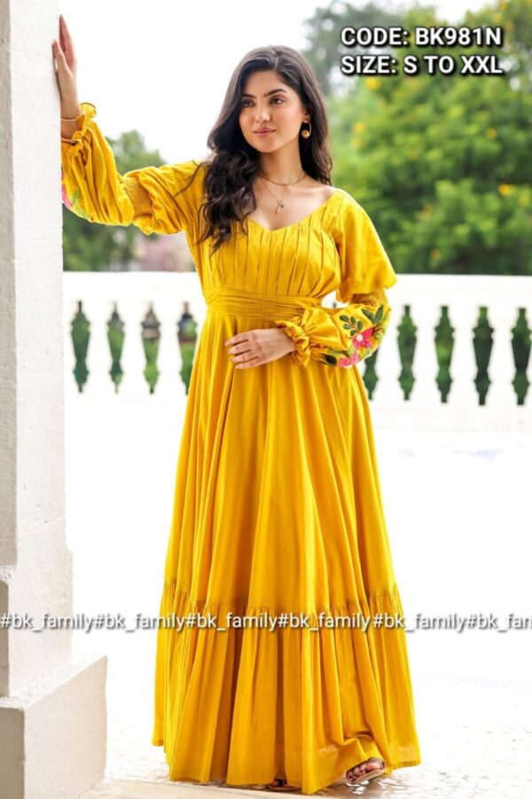 Warm Glow Maxi (Dress) in Yellow - Image 3