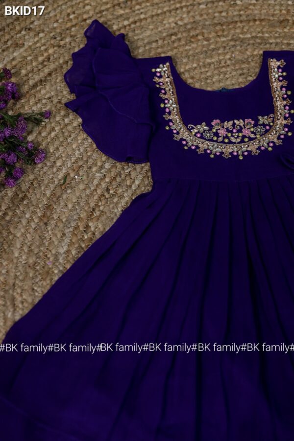 Baby Purple Lash Frock - Image 3