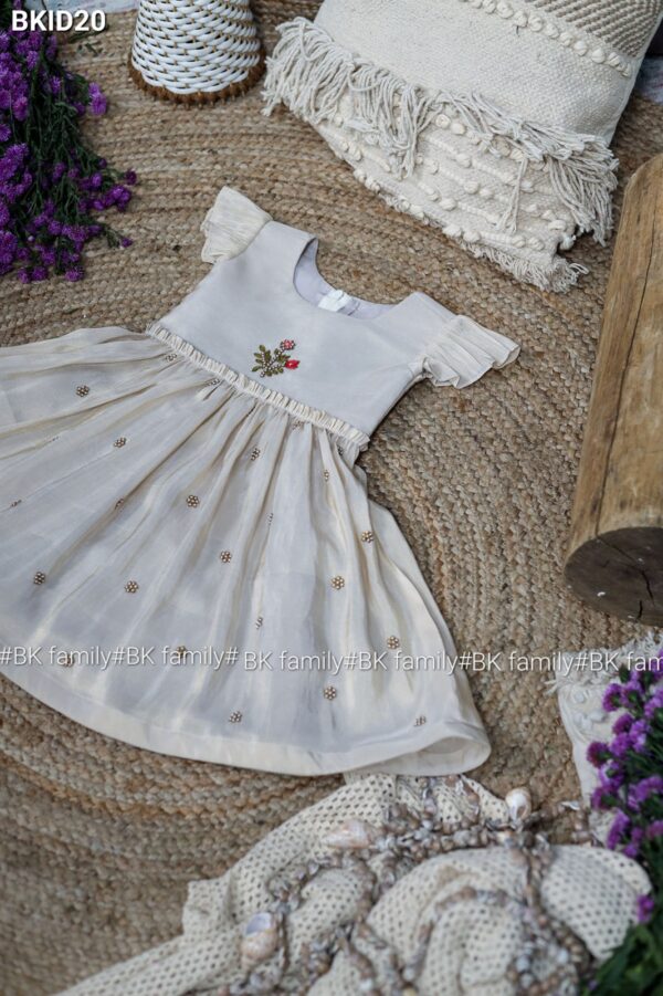 Baby Golden Dress - Image 3