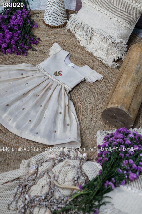 Baby Golden Dress - Image 4