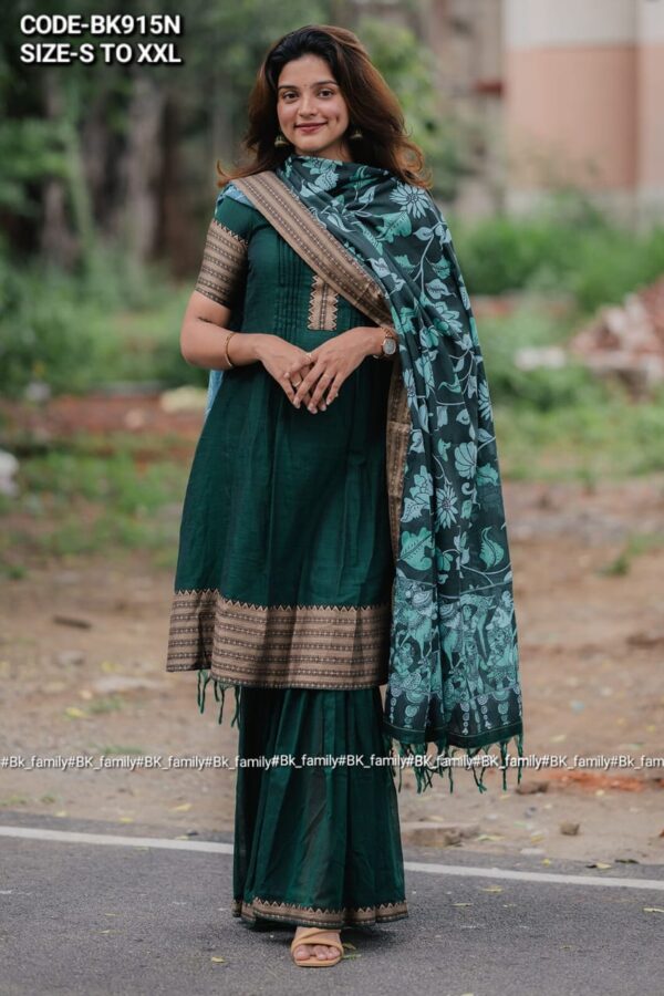 Gaatha Handloom Sharara Set - Image 5