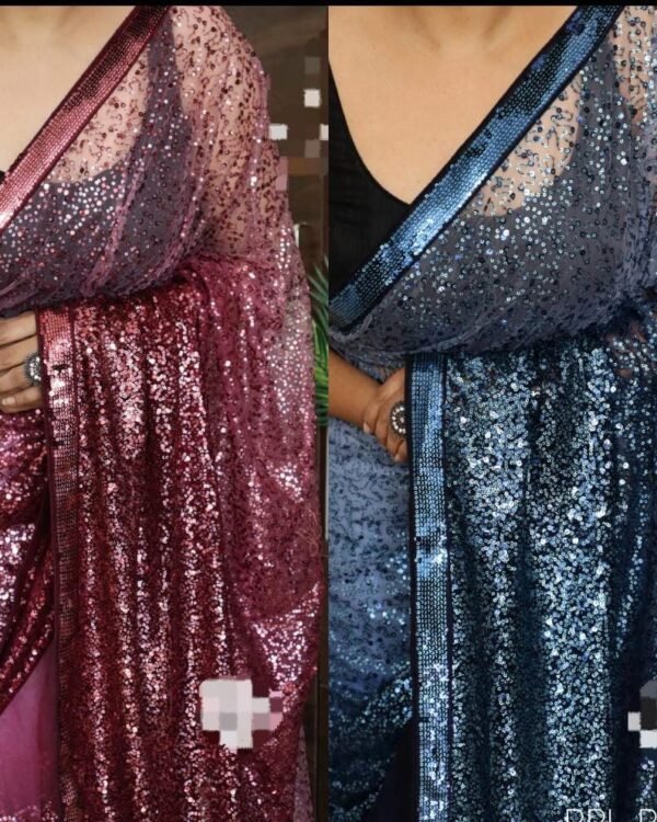 Sequence work saree