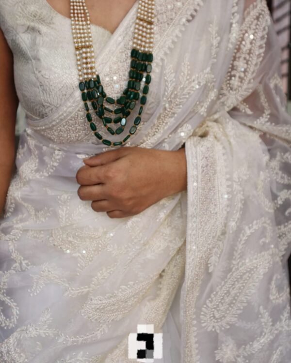 luxurious collection of organza pure silk saree