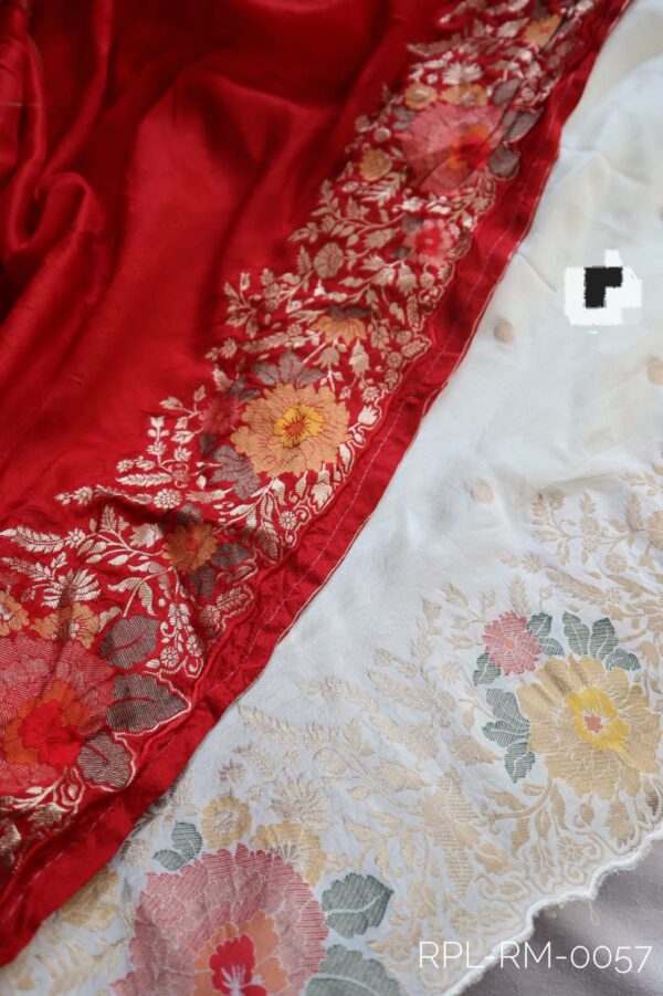 Pure Munga silk sarees - Image 11