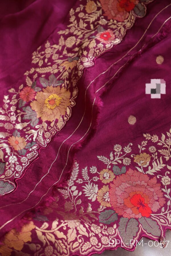 Pure Munga silk sarees - Image 14