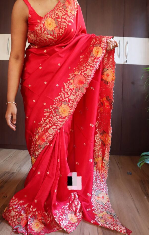 Pure Munga silk sarees - Image 17