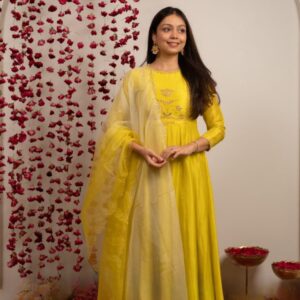 Gul Aangan Anarkali Set