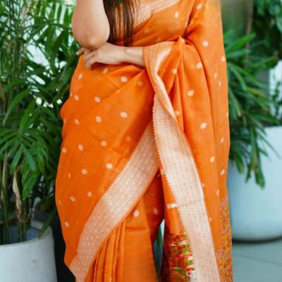 Tussar silk sarees
