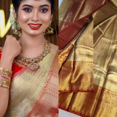 Banaras kanjivaram tissue soft silk saree