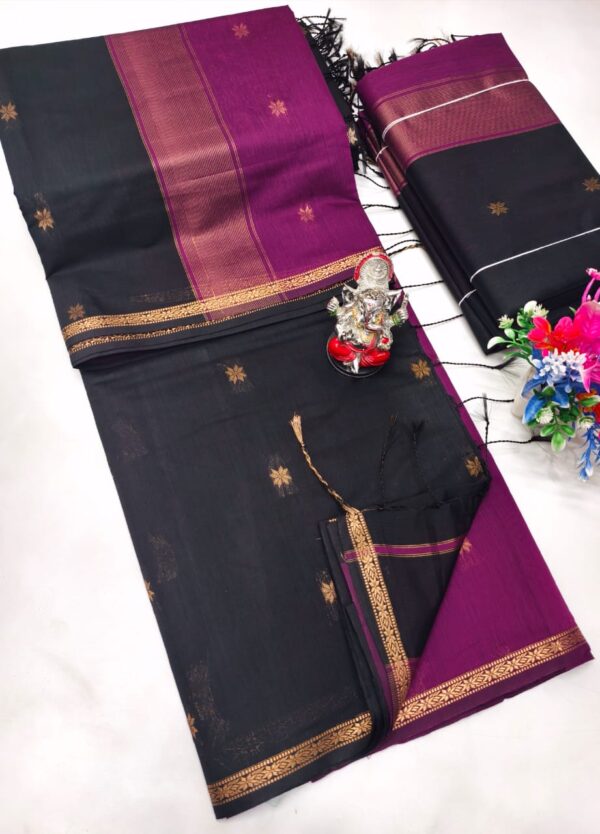 Maheshwari Silk Cotton Sarees - Image 7