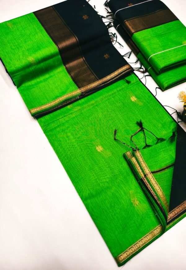 Maheshwari Silk Cotton Sarees - Image 2