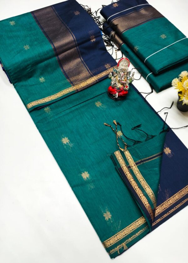 Maheshwari Silk Cotton Sarees - Image 3