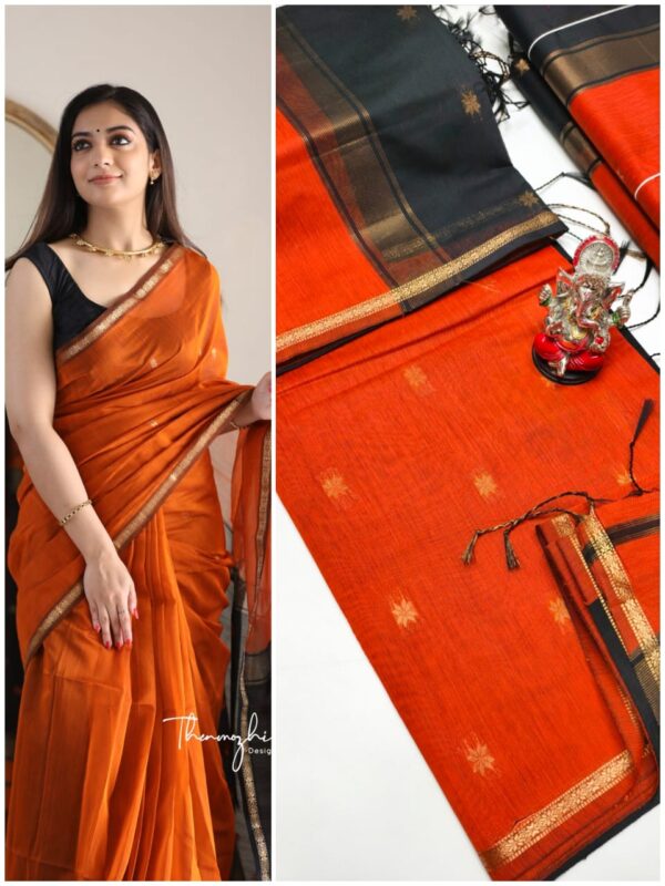 Maheshwari Silk Cotton Sarees - Image 3