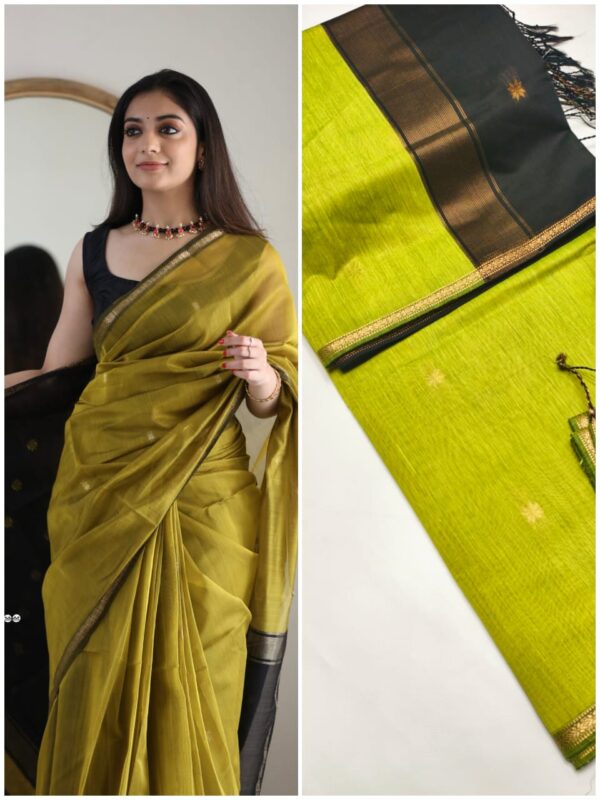 Maheshwari Silk Cotton Sarees - Image 4