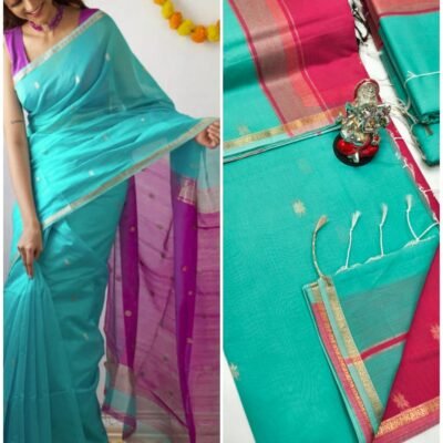 Maheshwari Silk Cotton Sarees