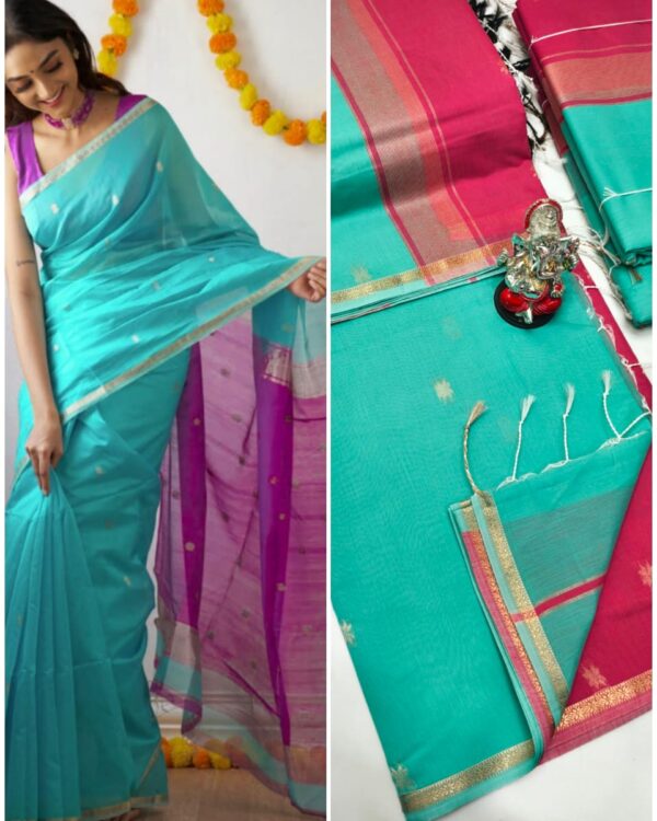 Maheshwari Silk Cotton Sarees
