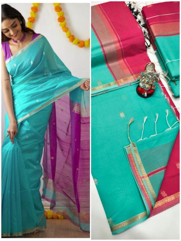 Maheshwari Silk Cotton Sarees