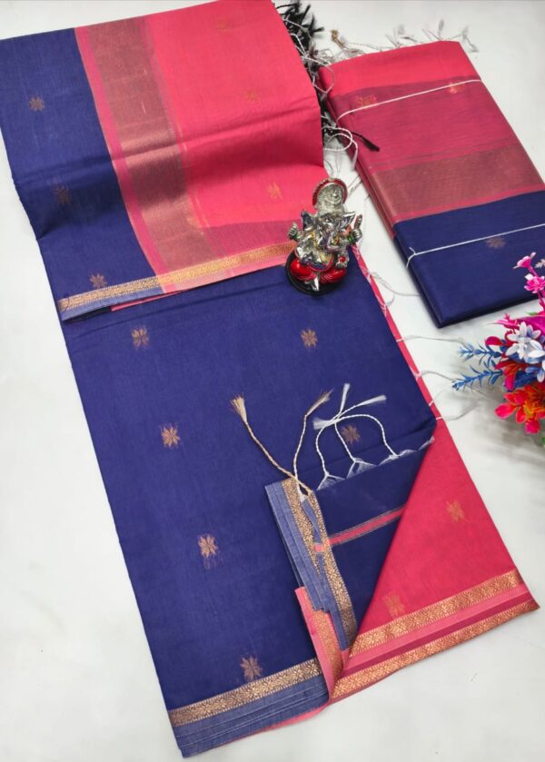 Maheshwari Silk Cotton Sarees - Image 8