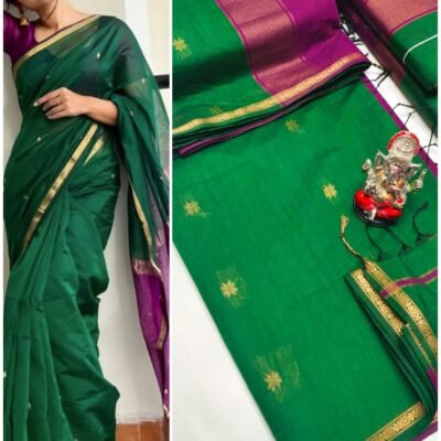 Maheshwari Silk Cotton Sarees 