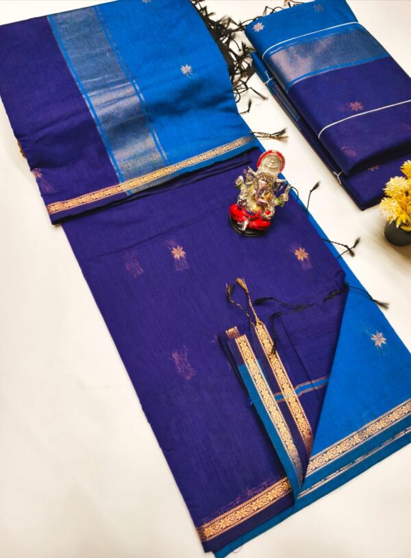 Maheshwari Silk Cotton Sarees - Image 9