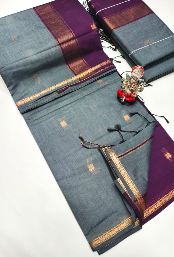 Maheshwari Silk Cotton Sarees - Image 6