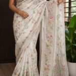 Party Wear Saree Collections – Eflina 14 Elegant Tussar silk saree
