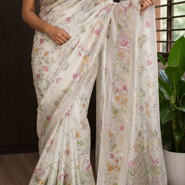 Elegant Tussar silk saree