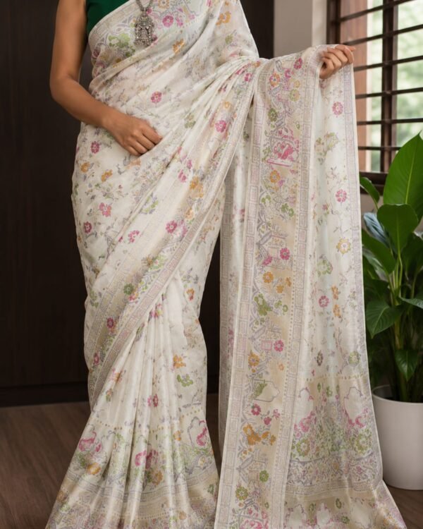 Elegant Tussar silk saree