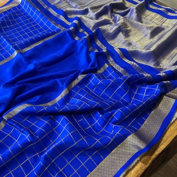 Special Pure crepe Mysore silk sarees