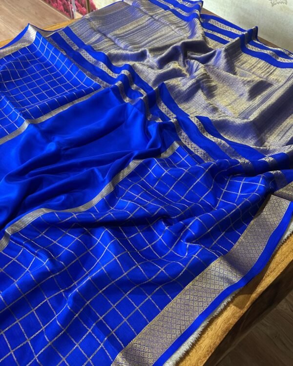 Special Pure crepe Mysore silk sarees