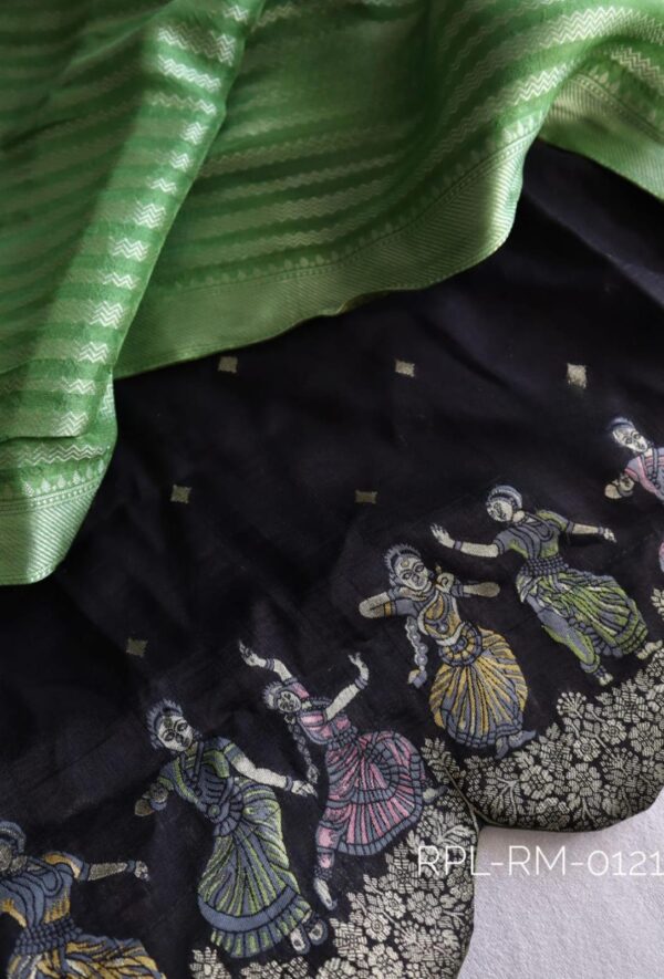 Pure Tussar silk sarees - Image 12