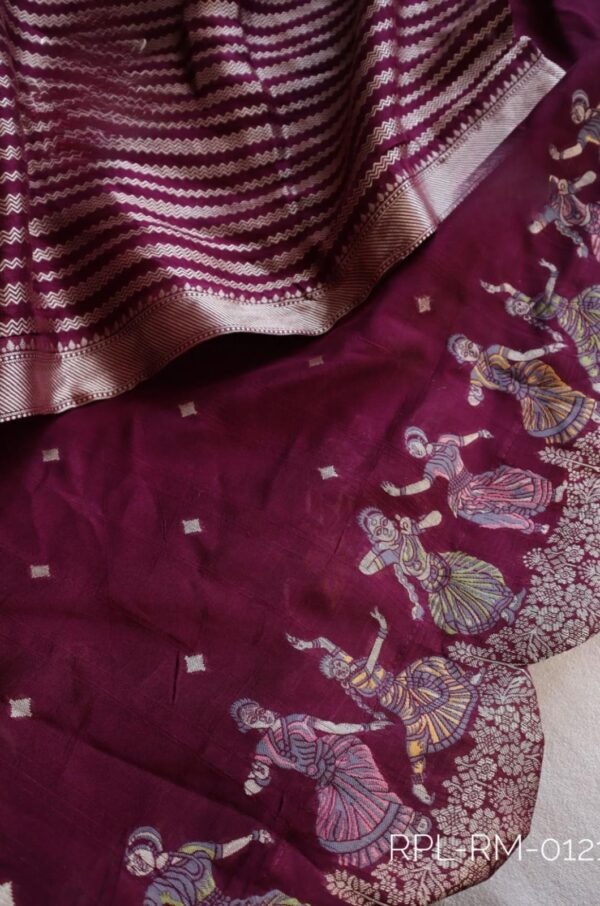 Pure Tussar silk sarees - Image 2