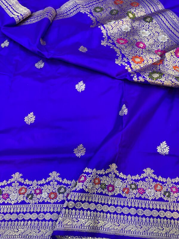 Pure Banaras katan silk handloom saree